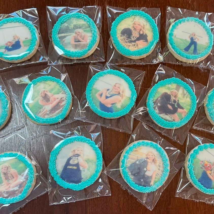 Custom Photo Cookies