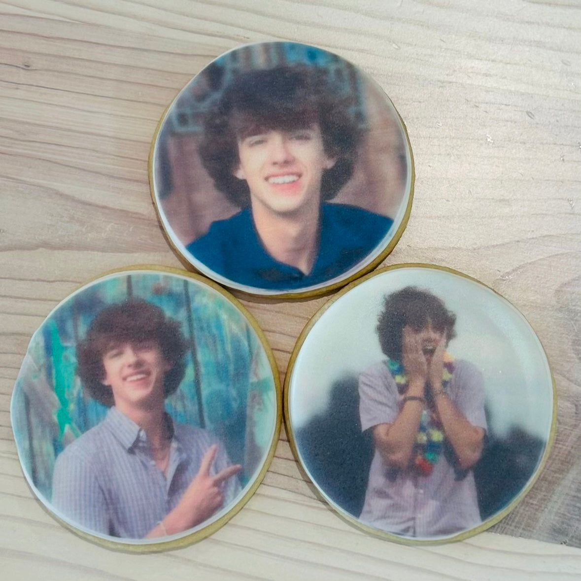 Custom Photo Cookies