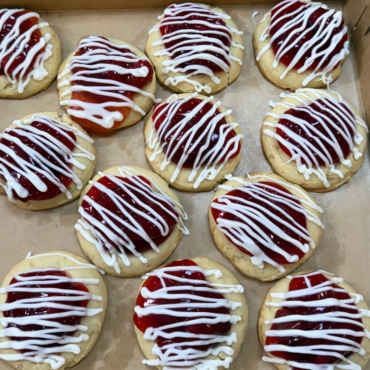 Strawberry Pie Cookies