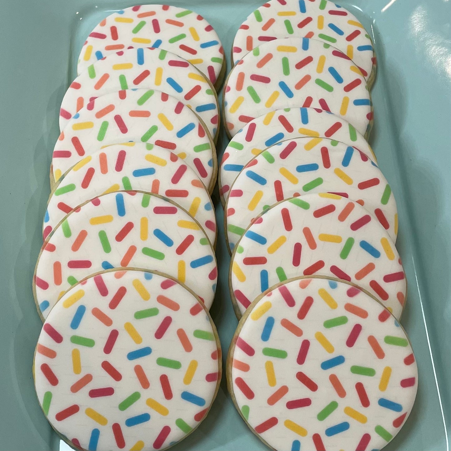 Frosted Sugar Cookies - Sprinkle Print