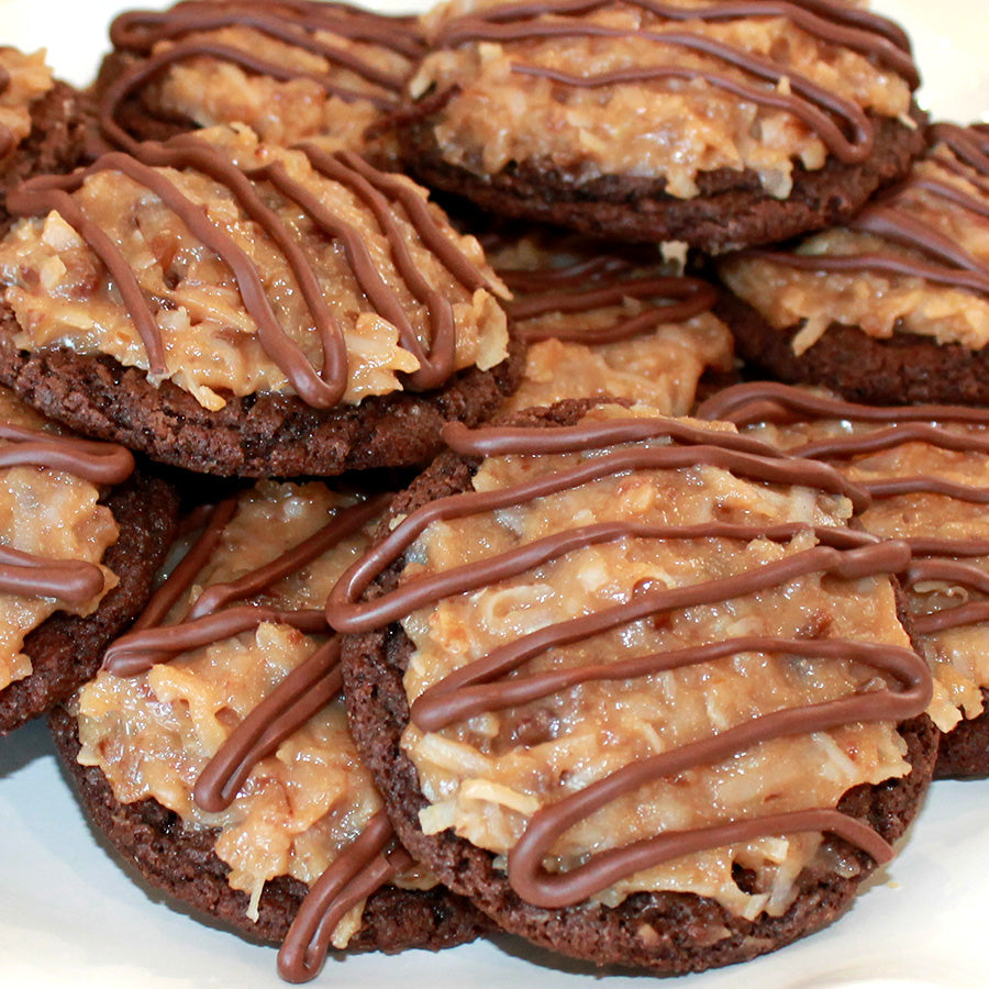 German Chocolate Cookies