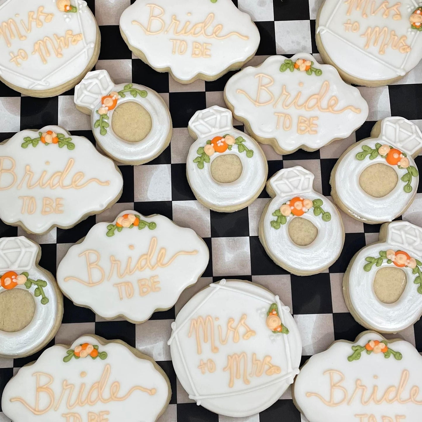 Bride to Be with Rings