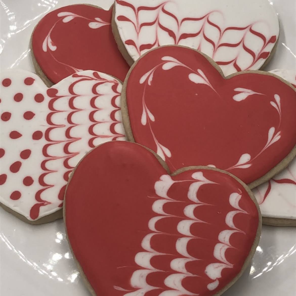 Valentine Heart Swirls