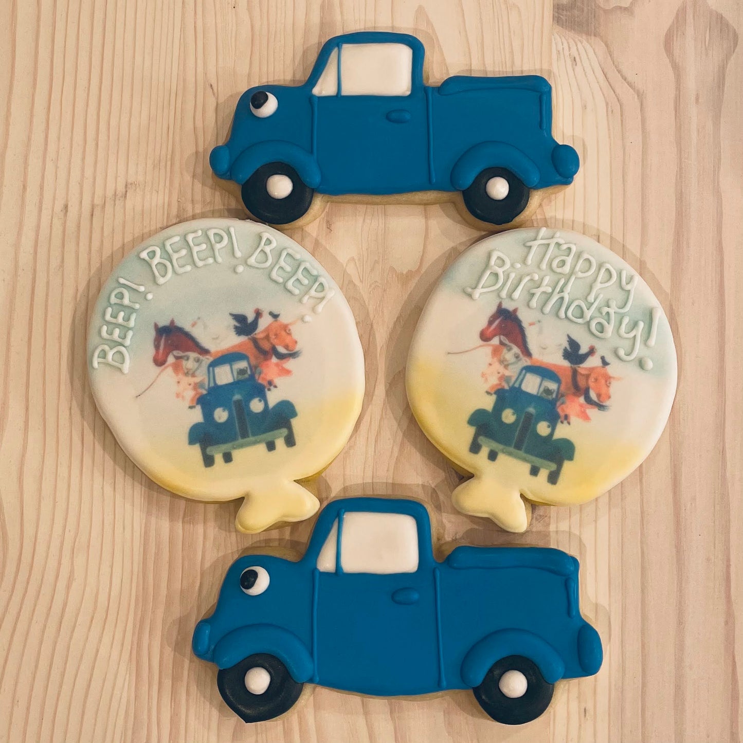 Beep Beep Blue Truck