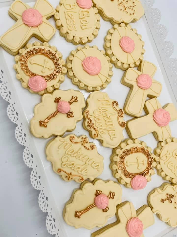 GOD BLESS - CREAM & GOLD