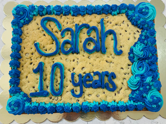 Chocolate Chip Cookie Cake
