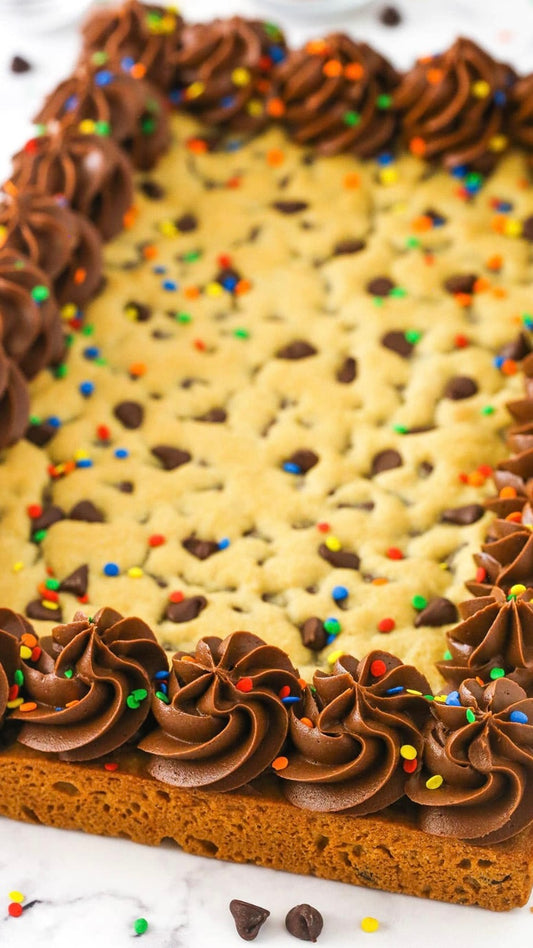 Chocolate Chip Cookie Cake