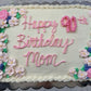 Half Sheet Cake