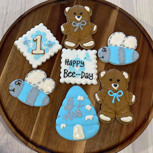 First Birthday bears & bees