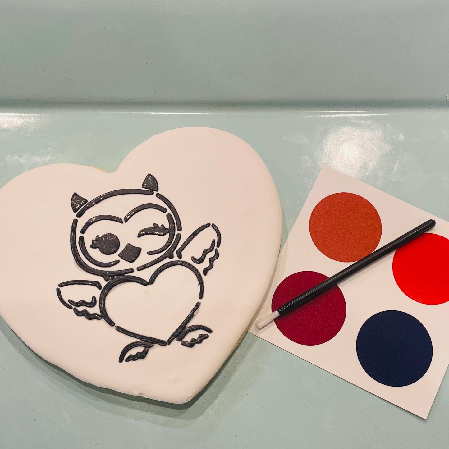 Paint Your Own Cookie Owl