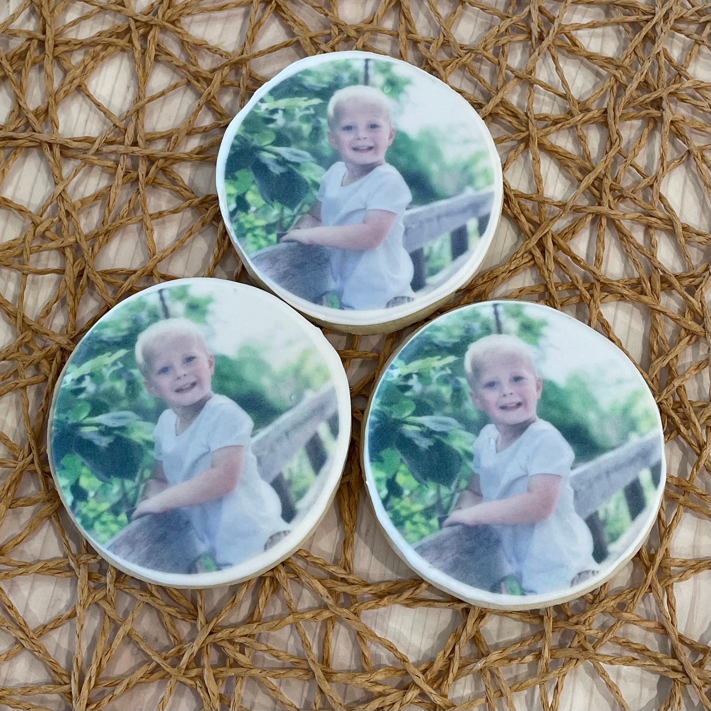 Custom Photo Cookies