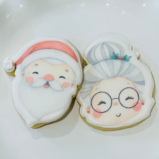 Santa and Mrs Claus - 2 pack